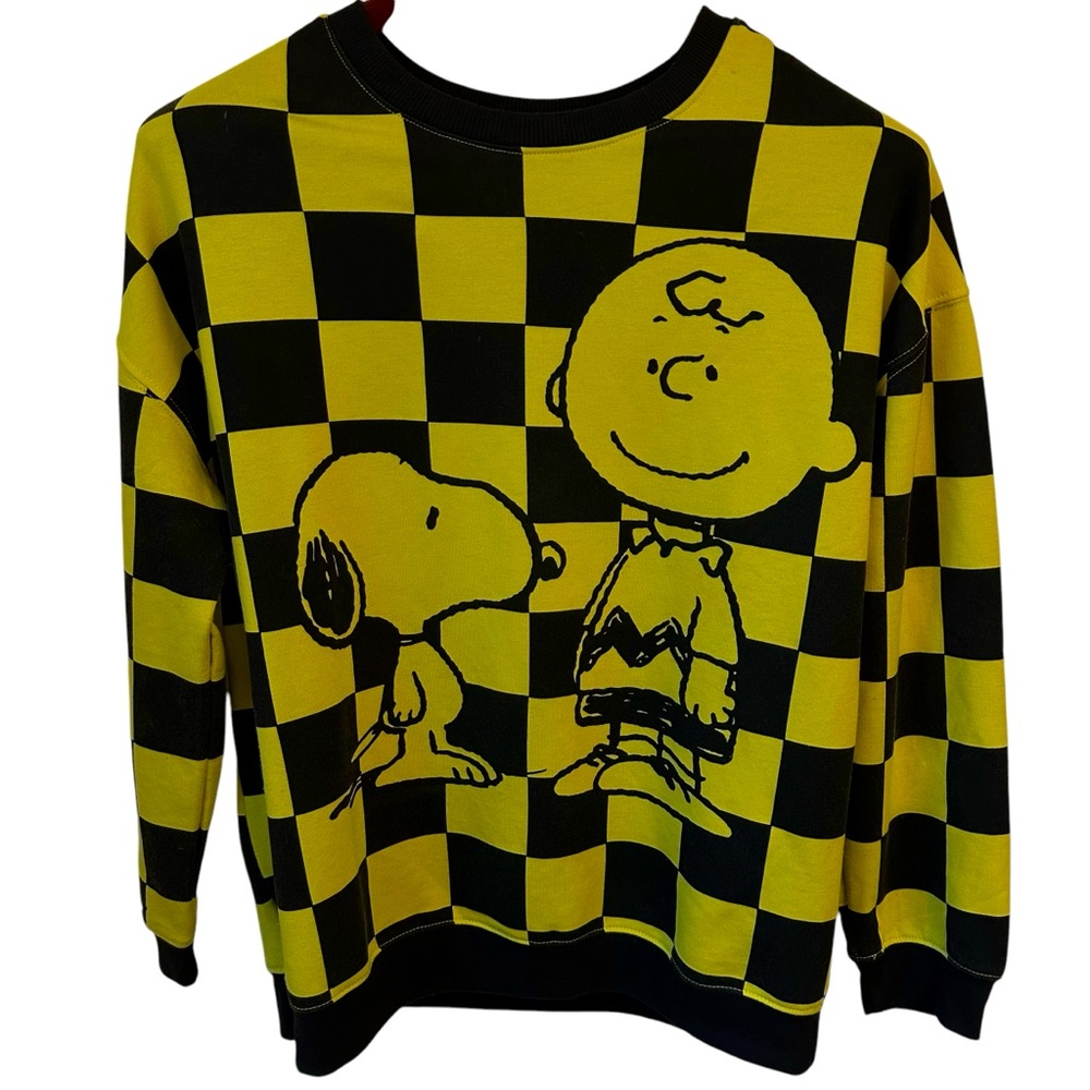 Peanuts Snoopy & Charlie Brown Sweatshirt M